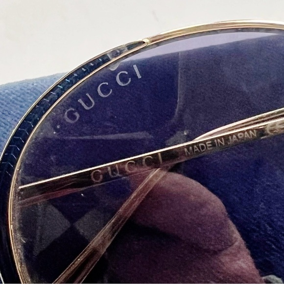 Gucci Sunglasses Shades Round Gradient Style with case - Picture 7 of 7